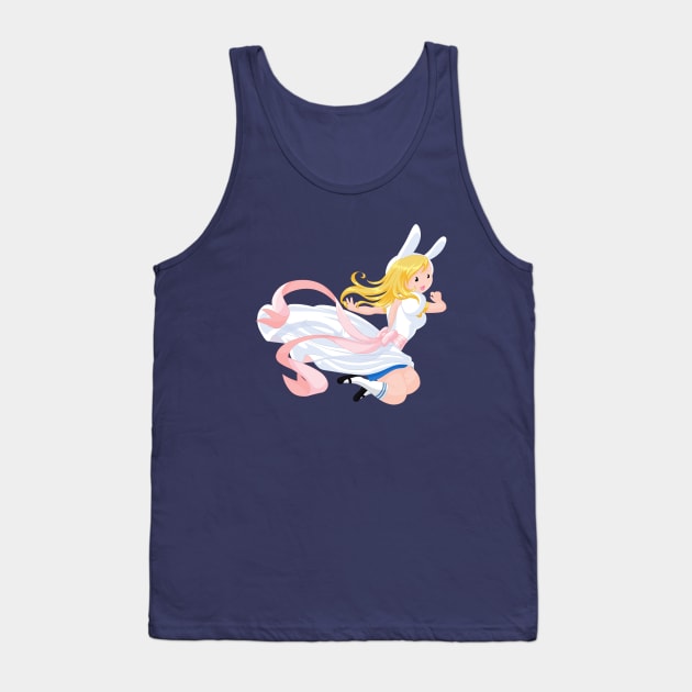 Fionna the Human Tank Top by MarilithsBlades